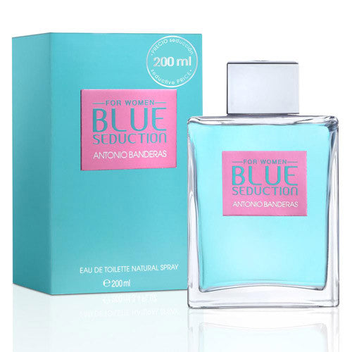 ANTONIO BANDERAS BLUE SEDUCTION WOMEN 6.8 OZ. EDT