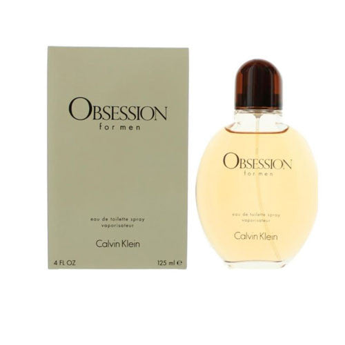 CALVIN KLEIN OBSESSION MEN 4.0 OZ EDT SP ( NEW UPC)